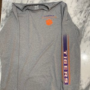 Clemson Tigers boys large 14/16 dry fit shirt